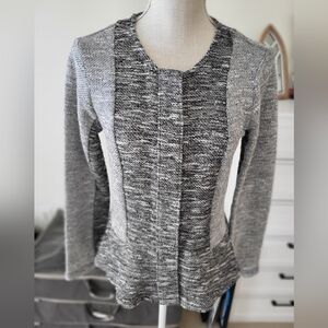 EUC Jockey Tweed Style Snap Blazer